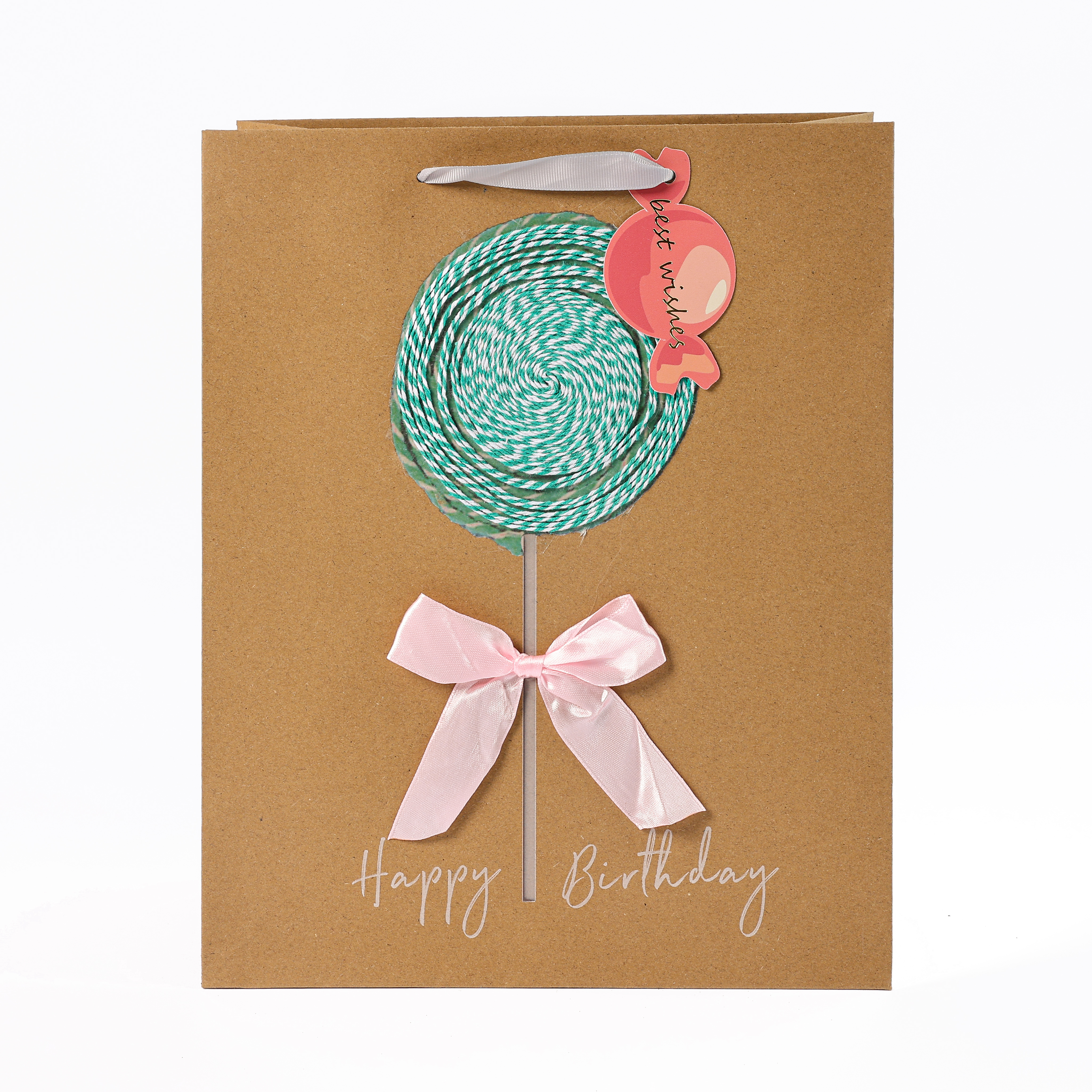 Bow Paper Rope Candy Gift Bag KT026